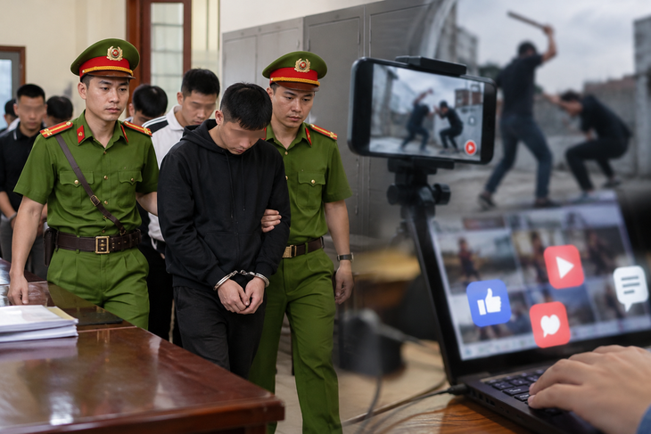 Mục đích câu tương tác, tăng lượt xem hay kiếm tiền không phải là căn cứ để miễn trách nhiệm, nhưng cũng không thể được sử dụng thay cho việc chứng minh đầy đủ các dấu hiệu pháp lý cần thiết. Ảnh minh họa - AI.