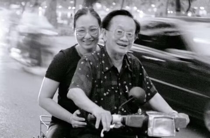 Nhạc sĩ Hồng Đăng và bà Lê Anh Thúy. (Ảnh: Tư liệu)