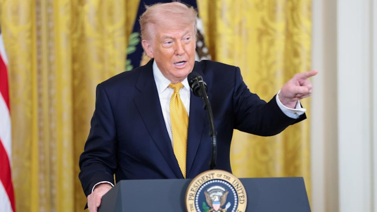 Tổng thống Mỹ Donald Trump. Ảnh Getty Images.
