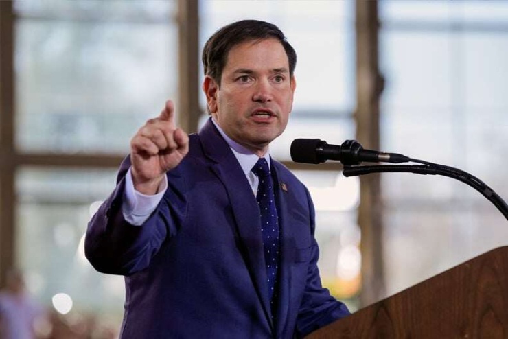 Ngoại trưởng Mỹ Marco Rubio. Ảnh AP