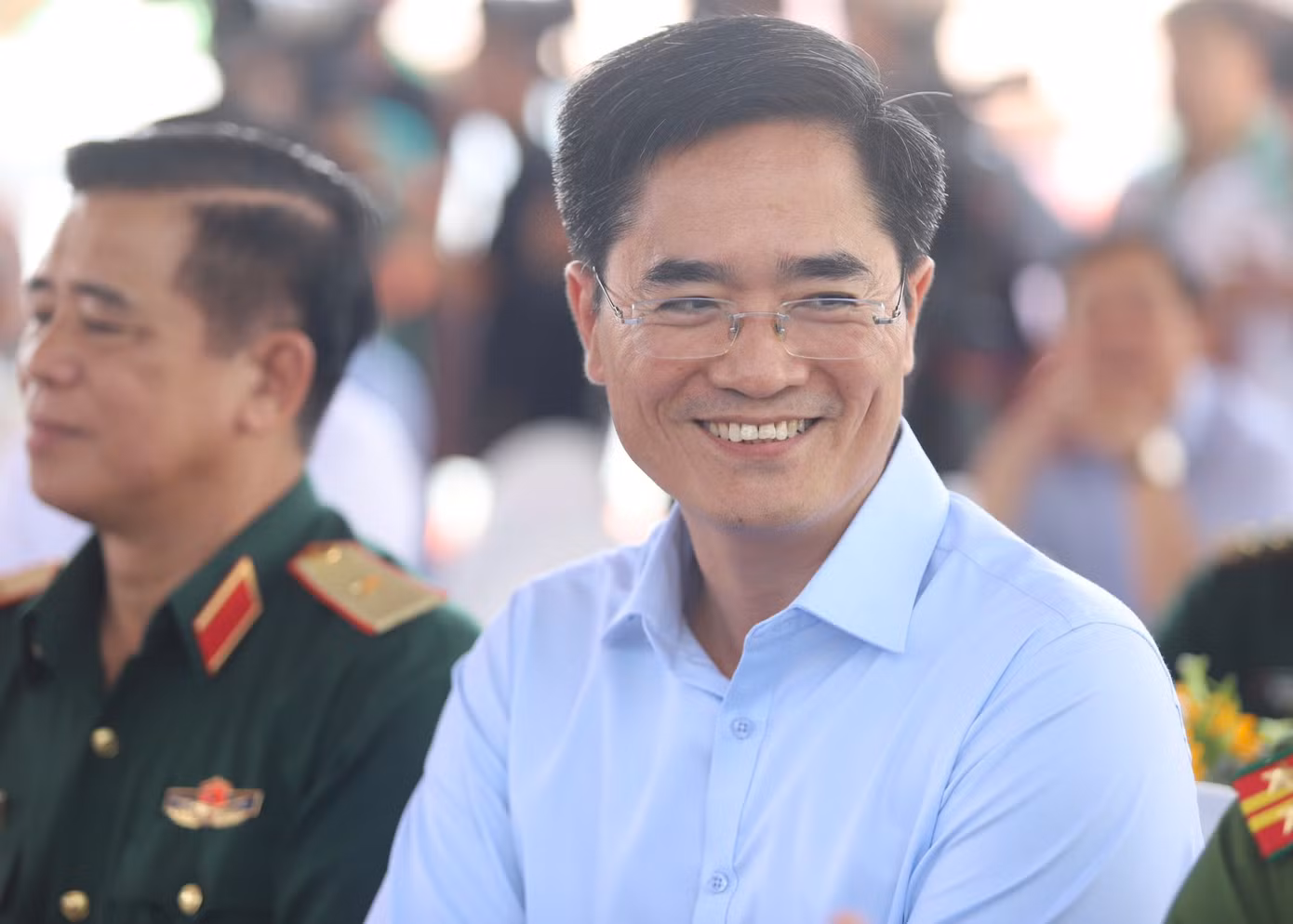 Giám đốc Sở Xây dựng TPHCM ông Trần Quang Lâm. Ảnh: Nguyễn Tiến.