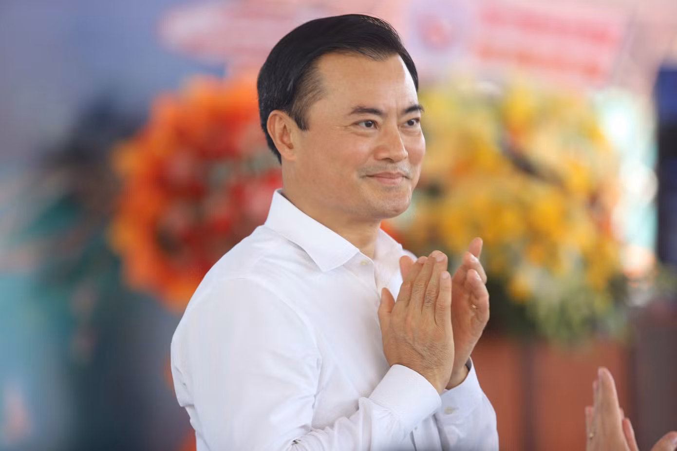 Bí thư phường Sài Gòn ông Bùi Xuân Cường. Ảnh: Nguyễn Tiến.