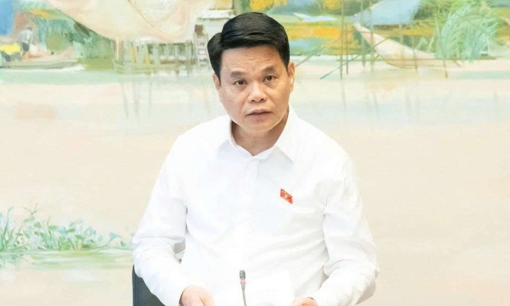 Ông Lê Ngọc Châu, Trưởng Đoàn ĐBQH TP. Hải Phòng, Bí thư Thành ủy Hải Phòng (Ảnh: Anh Văn)