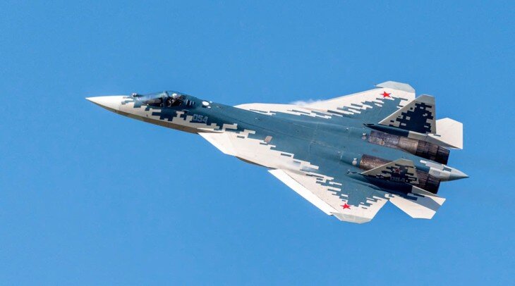 Tiêm kích Su-57 của Nga. (Ảnh: Shutterstock)