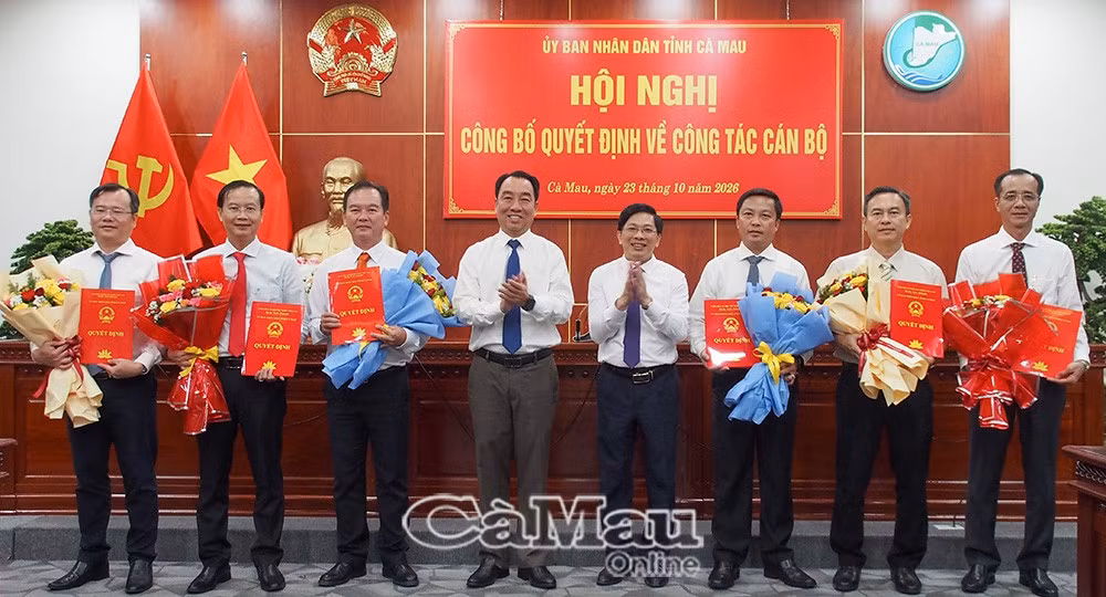 Điều động, bổ nhiệm cán bộ chủ chốt ở 4 tỉnh, thành