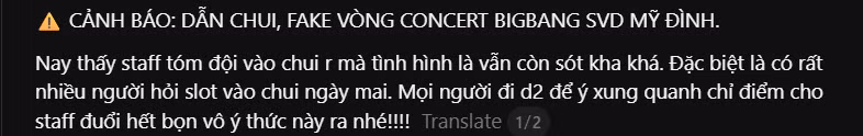 Concert BIGBANG tại Hà Nội: Phát hiện nhiều người đeo vòng "pha-ke", phe vé dẫn khách chui - 6