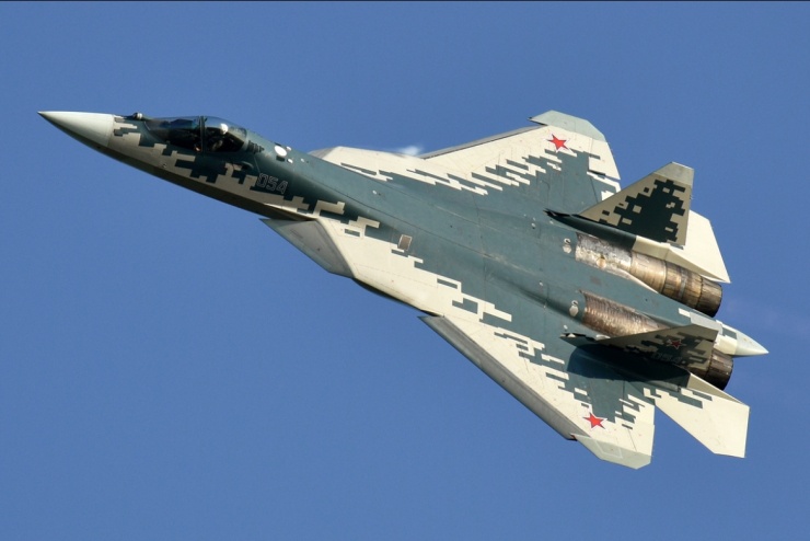 Máy bay chiến đấu Su-57. Ảnh: Wikipedia