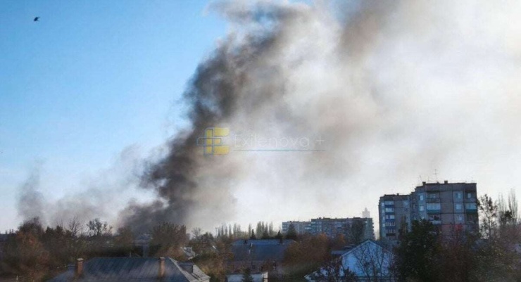 Lực lượng Ukraine tấn công nhà máy Energiya của Nga tại Yelets / Ảnh: Exilenova+