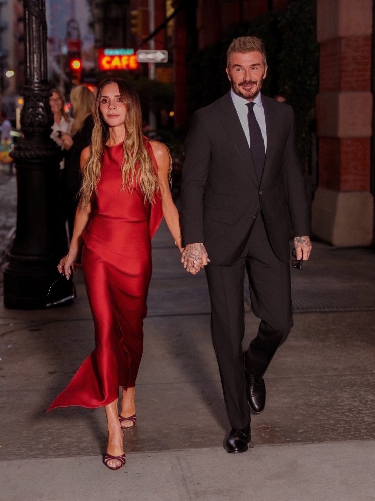 Tên tuổi của David Beckham cũng gắn liền với đời sống giải trí toàn cầu kể từ khi kết hôn với Victoria Beckham, cựu thành viên nhóm nhạc Spice Girls. Ảnh: Instagram
