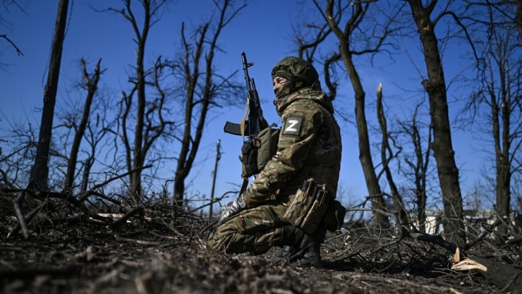 Lính Nga trên chiến trường Ukraine. Ảnh: Sputnik.