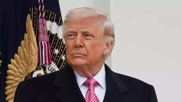 Tổng thống Mỹ Trump. Ảnh AP