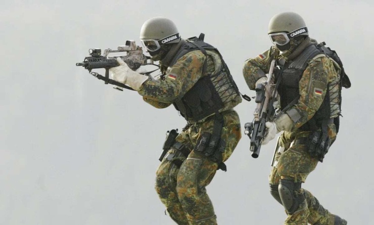 Đơn vị bí mật bậc nhất được gọi là Kommando Spezialkrafte (KSK). Ảnh Guardian
