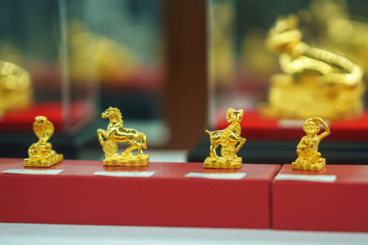 Giá vàng SJC, nhẫn trơn tăng thêm 600.000-1 triệu đồng/lượng. Ảnh: MH
