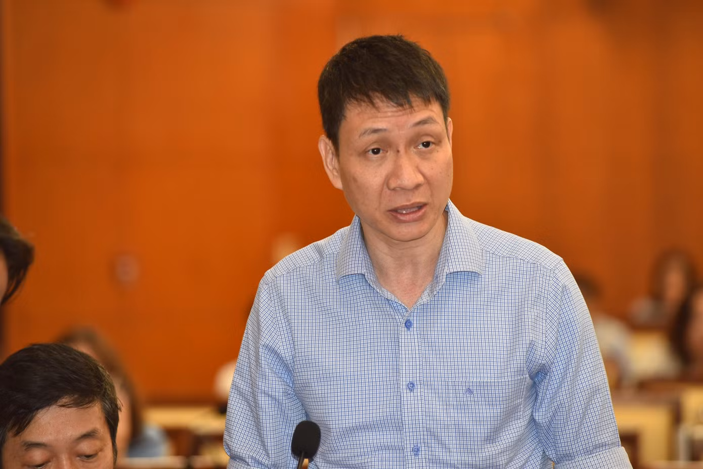 Giám đốc Sở Quy hoạch - Kiến trúc TPHCM Trương Trung Kiên thông tin về định hướng phát triển đô thị TOD.