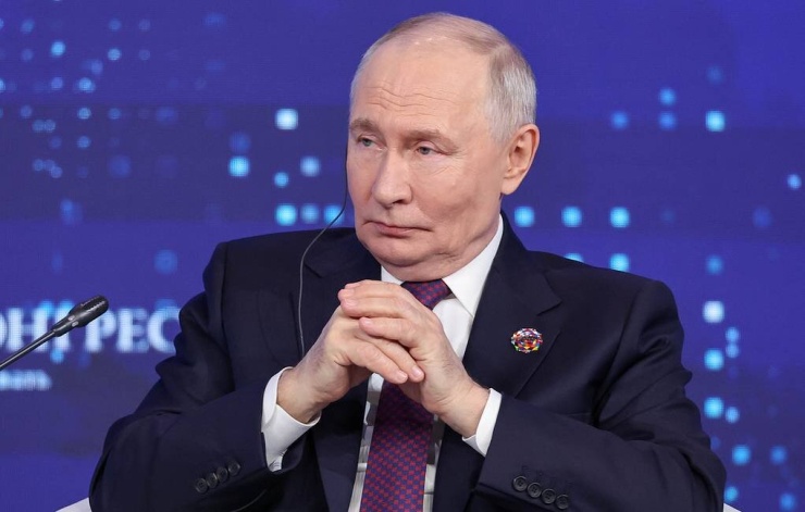 Tổng thống Nga Vladimir Putin. Ảnh: TASS