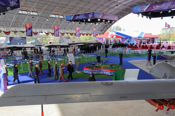 Cuộc triển lãm phô diễn năng lực UAV của Triều Tiên - 8