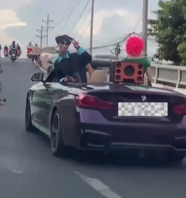 Hình ảnh lan truyền trên mạng xã hội.