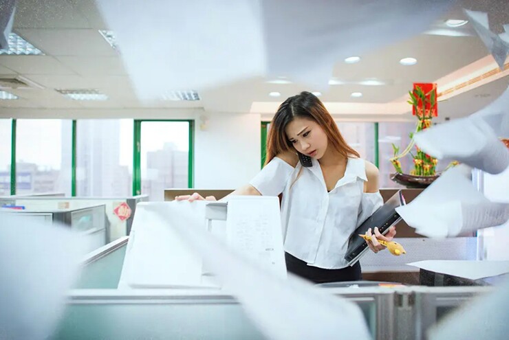 Hãy tắt thiết bị văn phòng tại nhà khi không cần thiết.