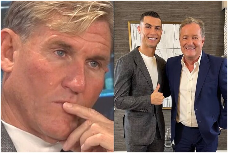 Simon Jordan "phản pháo" trước những lời cay nghiệt của Ronaldo và Piers Morgan