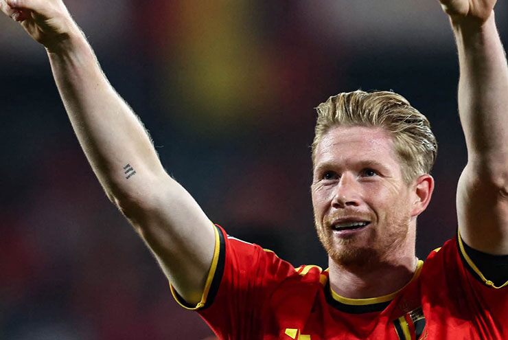 De Bruyne có bàn thắng thứ 200 trong sự nghiệp