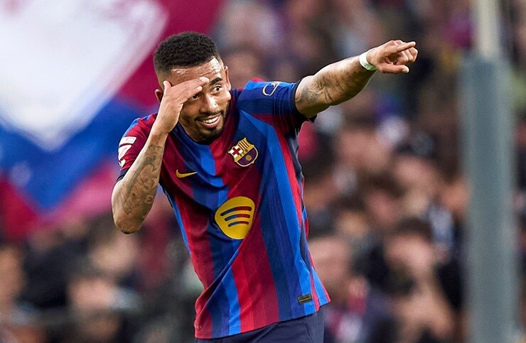 Jesus đạt tỷ lệ chuyển hóa cú sút trúng đích thành bàn thắng 100% tại La Liga mùa này, cao nhất trong số tất cả các cầu thủ