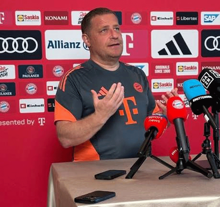 Giám đốc thể thao Max Eberl xác nhận tình trạng sức khỏe không tốt của chiến lược gia người Bỉ.