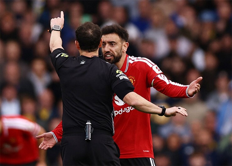 Bruno Fernandes từng bị huyền thoại Roy Keane chỉ trích vì thái độ thi đấu trên sân