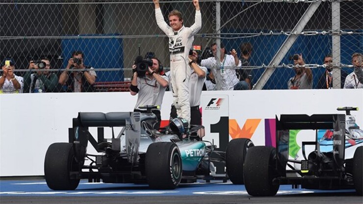 Rosberg năm 2015