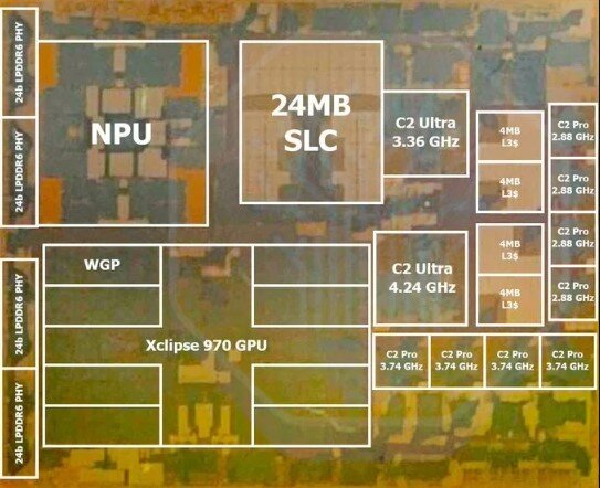 Hình ảnh chụp chip Exynos 2700 phiên bản đầu tiên. 