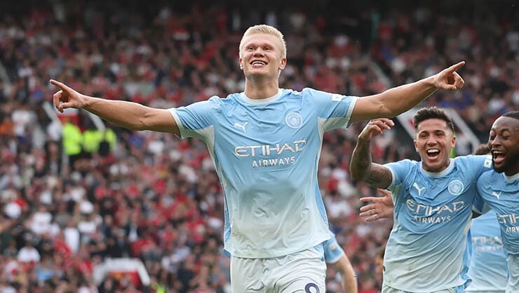 Haaland ghi bàn không ngừng nghỉ cho Man City