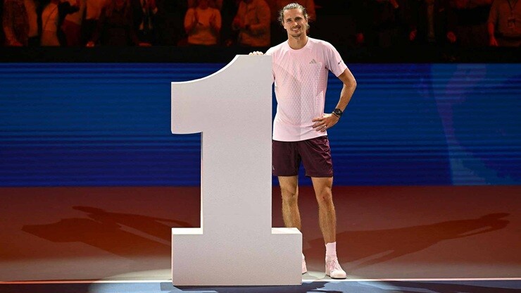 Zverev sẽ vượt qua Jannik Sinner để chiếm vị trí&nbsp;số 1 thế giới