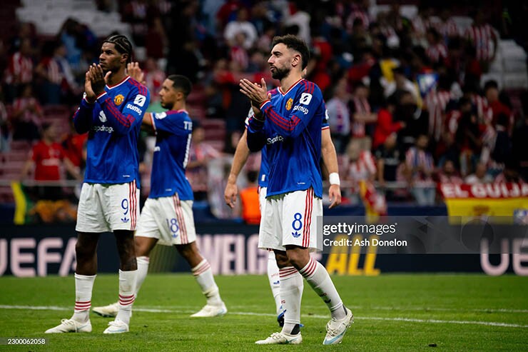 MU thất bại 0-2 trên sân của Atletico Madrid