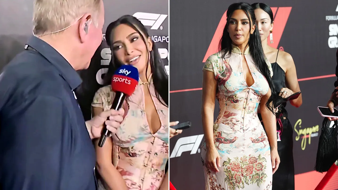 Kim Kardashian xuất hiện với thân hình "đồng hồ cát", chủ động xin lỗi phóng viên thể thao kỳ cựu