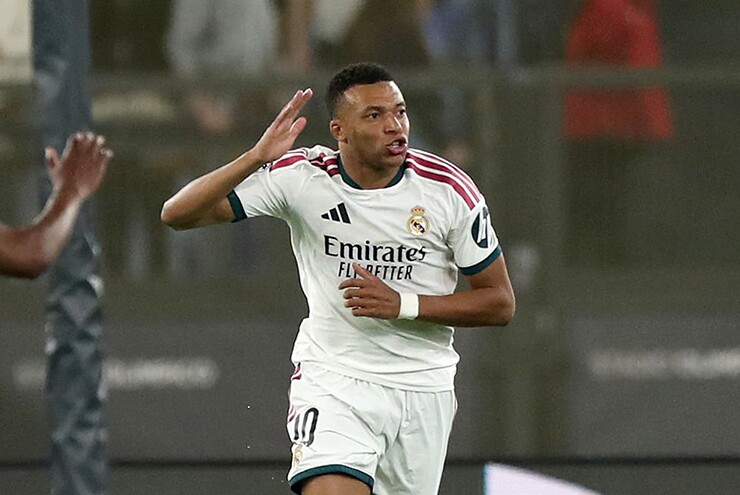 Mbappe tiếp tục ghi bàn cho Real Madrid