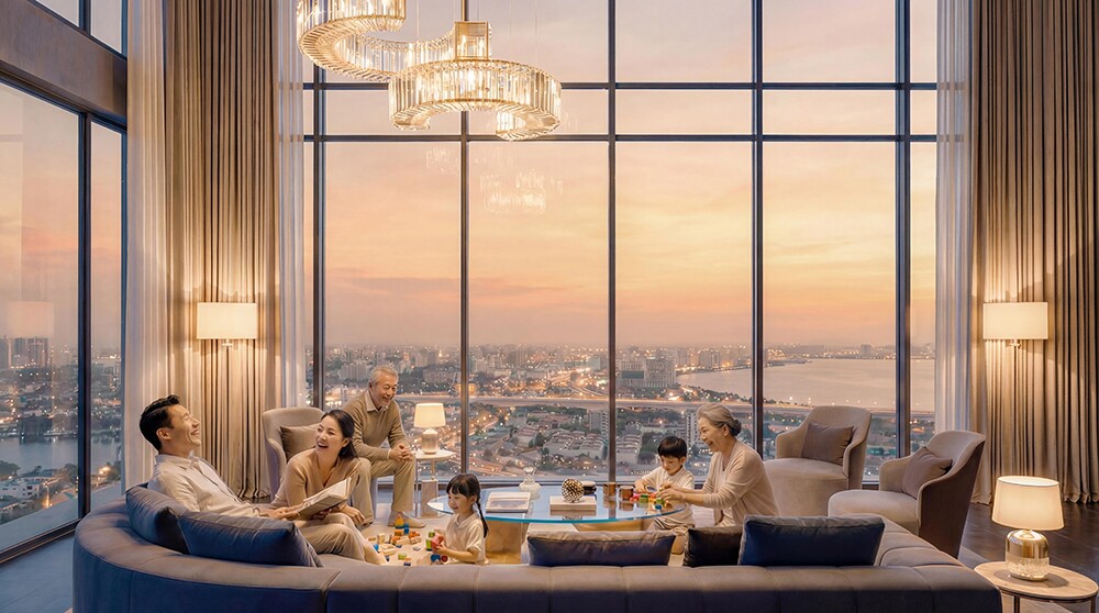 Duplex - lựa chọn của nhiều gia đình đa thế hệ tại các đô thị lớn