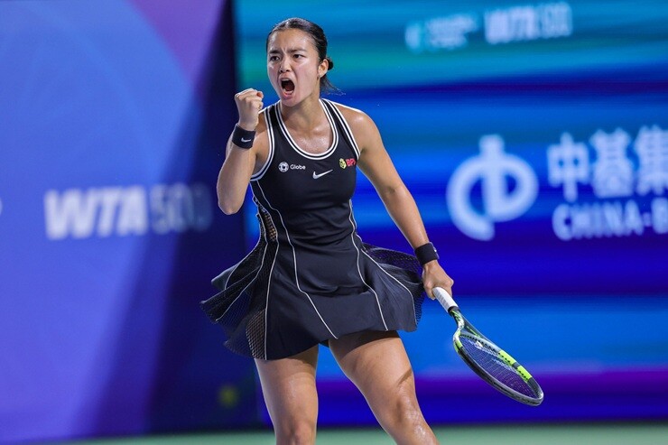Eala đã chơi 65 trận kể từ đầu mùa, nhiều thứ hai trên WTA Tour, chỉ sau Mirra Andreeva
