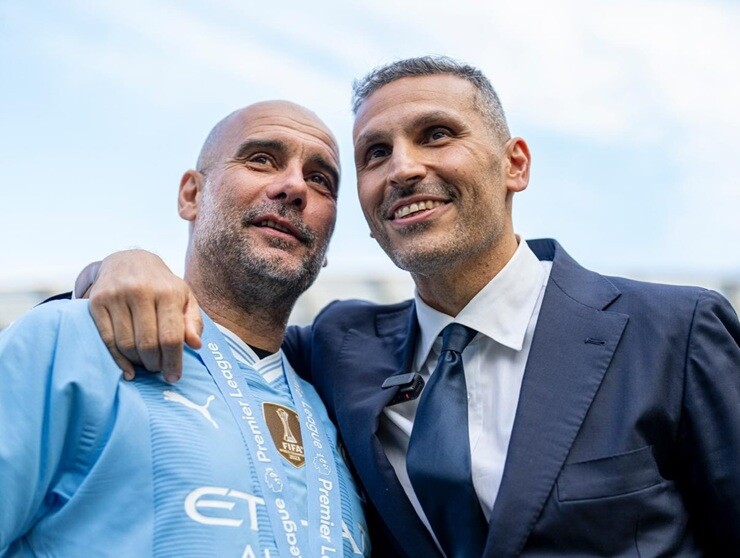 Pep Guardiola đã phá vỡ sự im lặng để công khai ủng hộ Man City