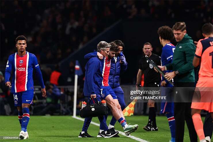 Không chỉ&nbsp;Kvaratskhelia mà Dembele và Marquinhos cũng gặp vấn đề về chấn thương