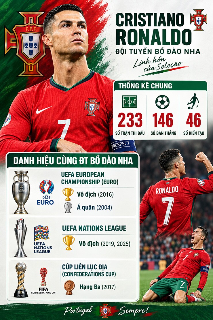 Ronaldo xứng đáng mất chỗ ở ĐT Bồ Đào Nha từ 4 năm trước - 5