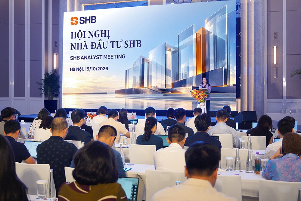 Toàn cảnh Hội nghị Nhà đầu tư SHB 2026