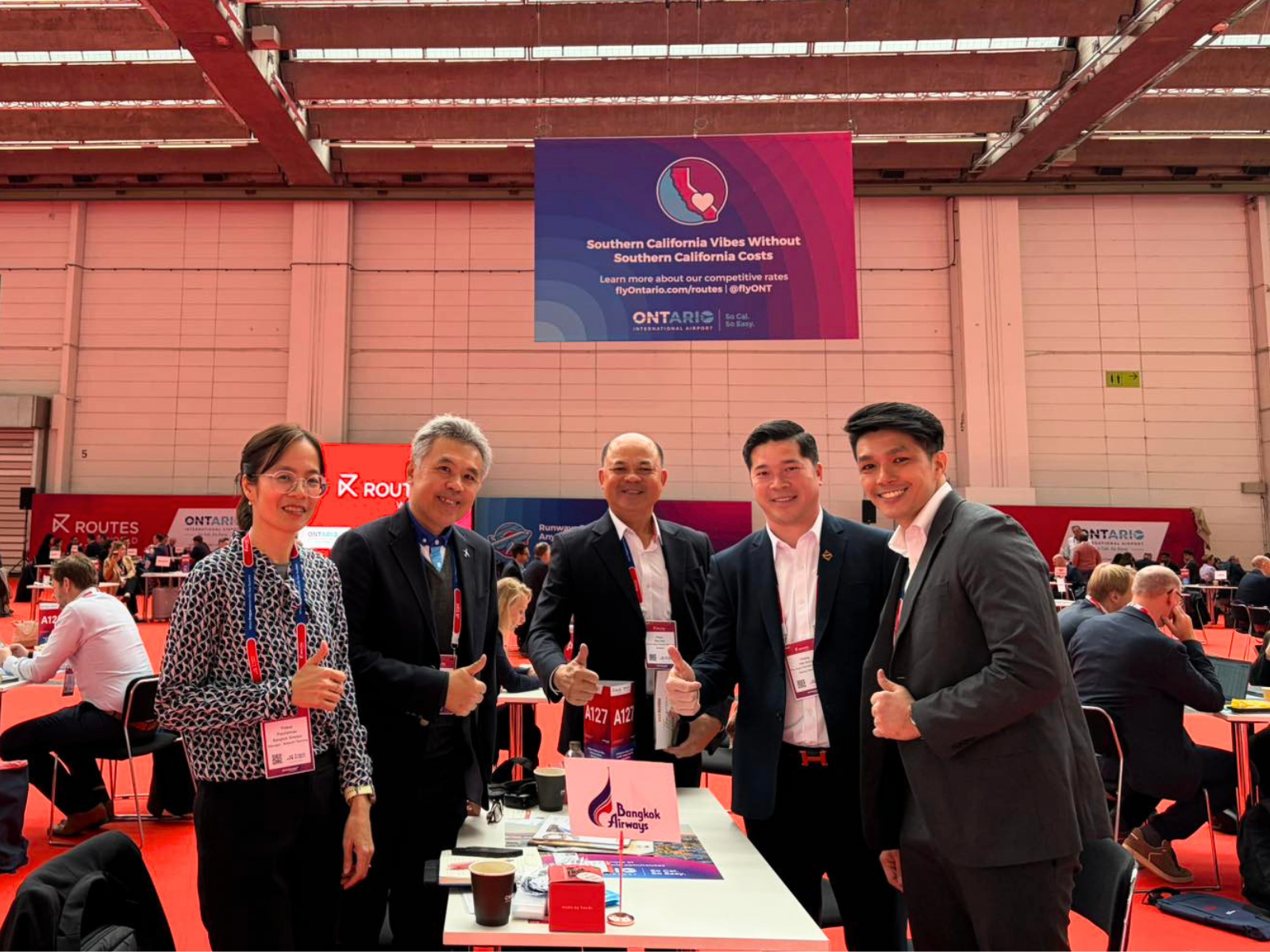 Đại diện Sun Group gặp gỡ các đối tác hàng không tại sự kiện 