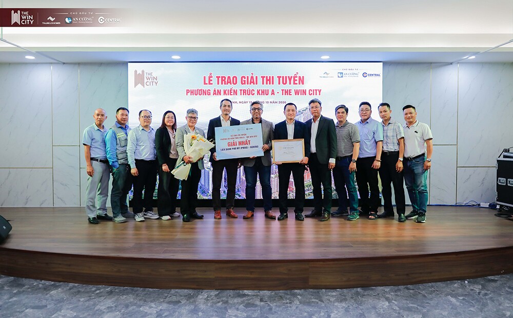  Liên danh Phú Mỹ – VERITAS xuất sắc giành giải Nhất cuộc thi tuyển phương án kiến trúc phân khu A