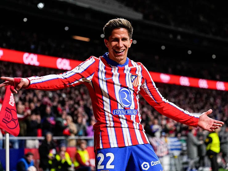 Tiền vệ Giuliano Simeone được đánh giá cao