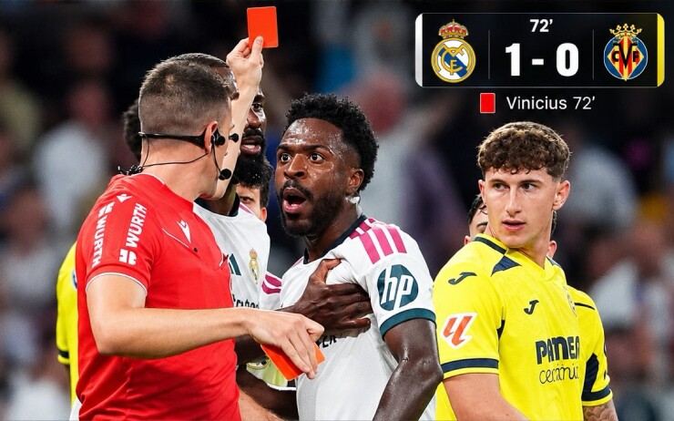Vinicius nguy cơ lỗi hẹn Siêu kinh điển vì thẻ đỏ, Real ngao ngán - 1