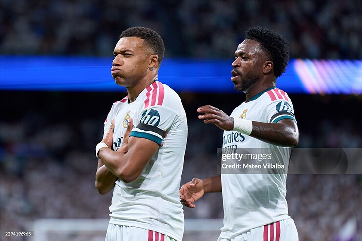 Mbappe và Vinicius bị cho là ảnh hưởng đến sự cân bằng của Real Madrid