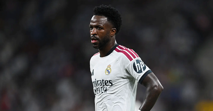 Vinicius Junior đối mặt với nhiều áp lực do sa sút phong độ và án phạt treo giò 4 trận.