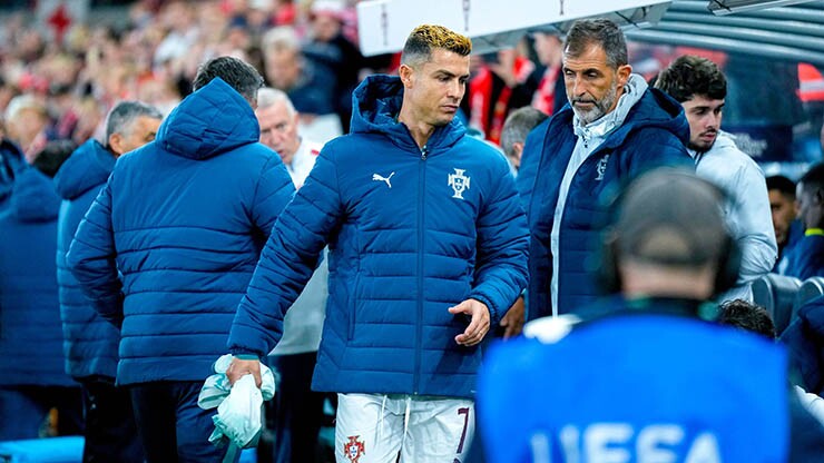 Ronaldo mới đây đã tự ý rời ĐT Bồ Đào Nha
