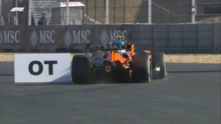 McLaren có một ngày đua không như ý