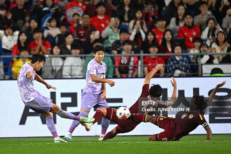 Son Heung Min không có duyên ghi bàn trước Venezuela