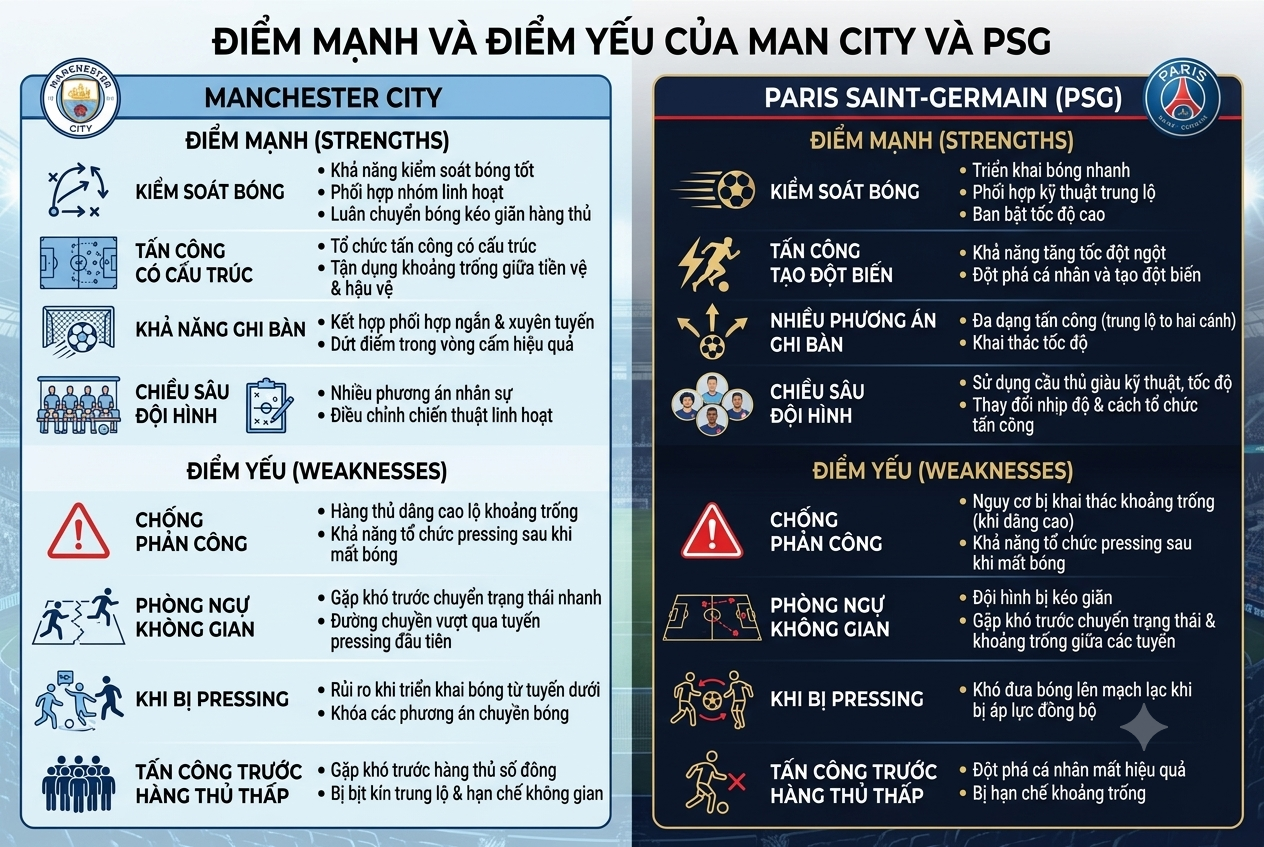 Dự đoán tỷ số Man City - PSG: Dàn sao thượng hạng so tài (Cúp C1) - 4